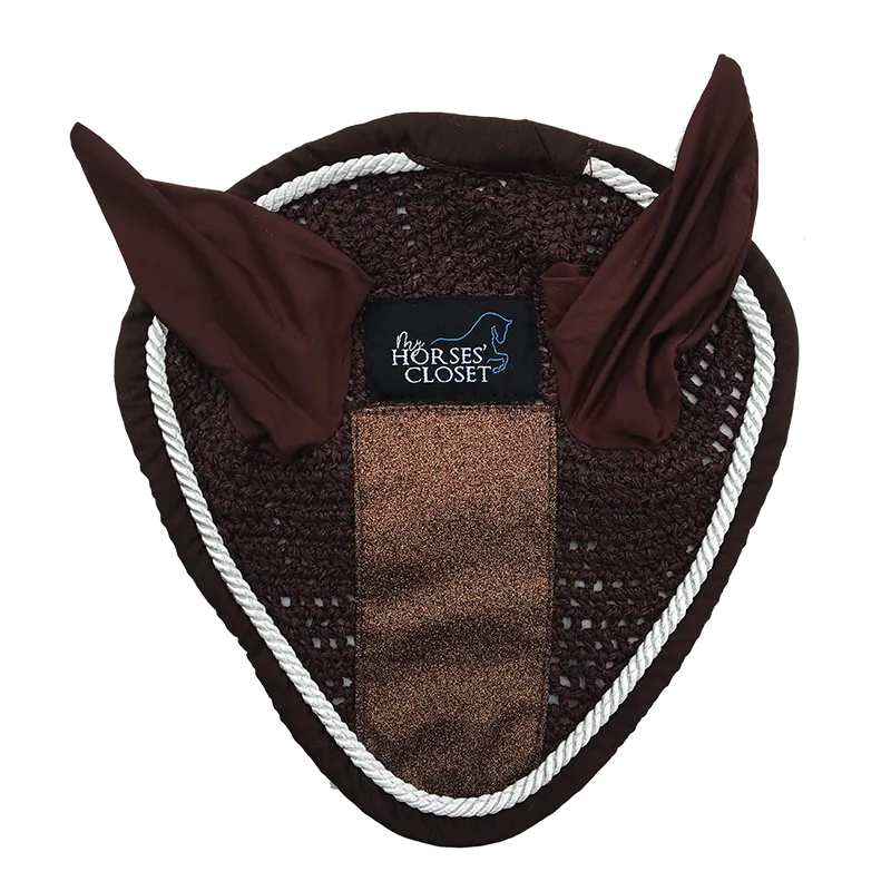 Fly Bonnet Glitter Sparkles Copper Chocolate Brown