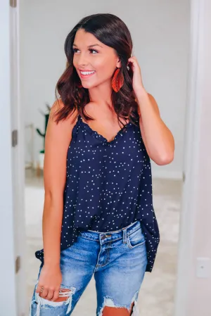 Gave It Up Star Tank - NAVY