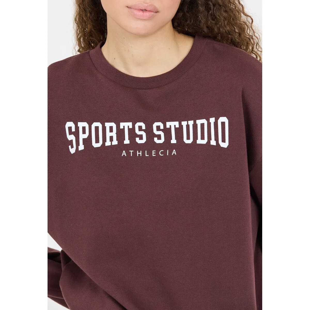 Giannis Sweatshirt With Crew Neck - Fudge