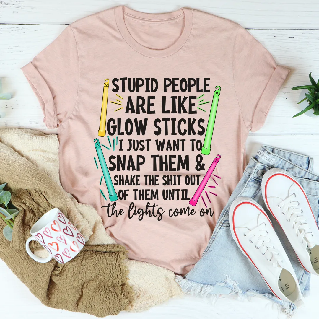Graphic T-Shirts Glowsticks Tee