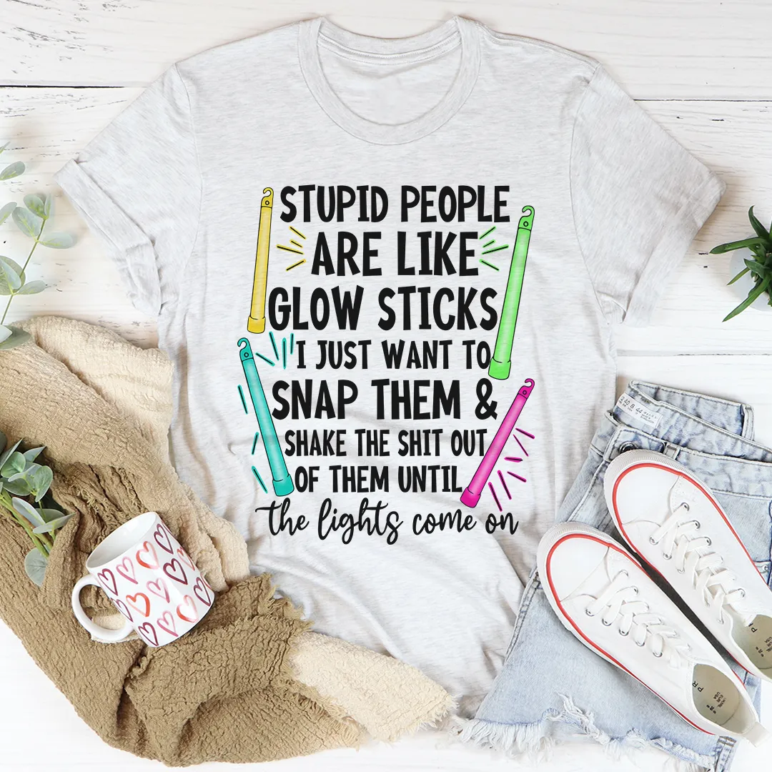 Graphic T-Shirts Glowsticks Tee