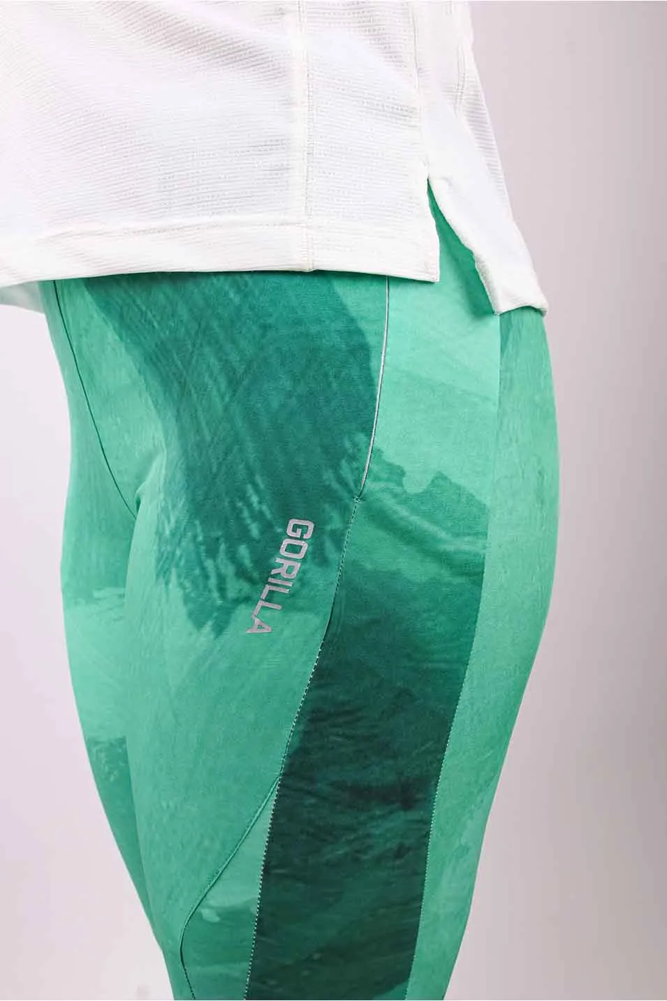 Green Waves Pants