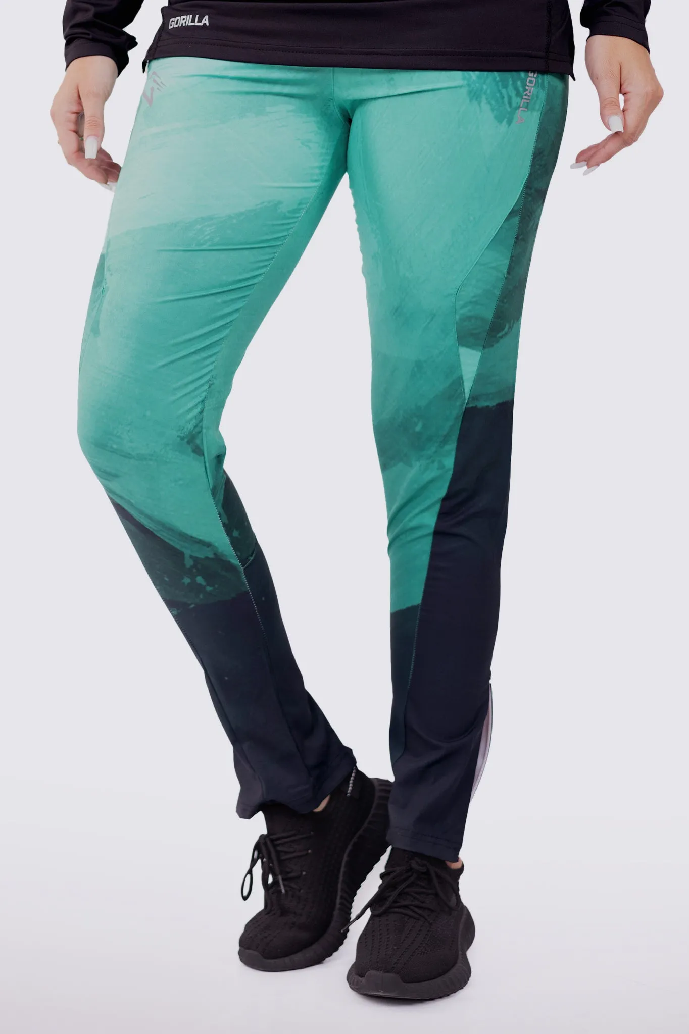 Green Waves Pants