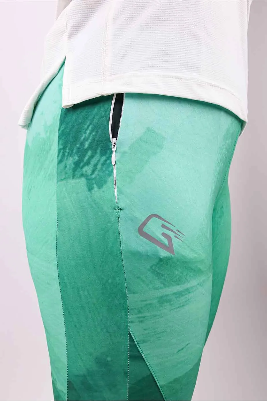 Green Waves Pants