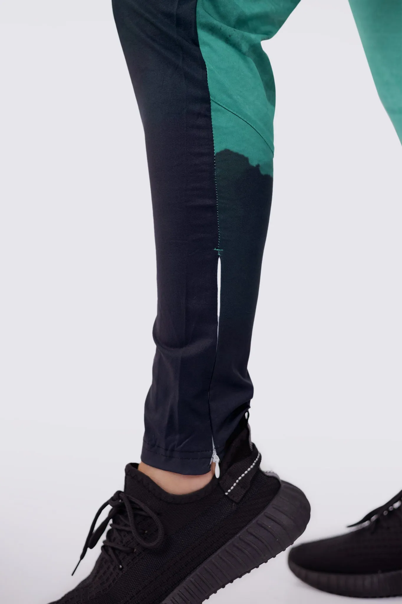 Green Waves Pants