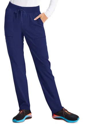 HeartSoul Break on Through HS047 Low Rise Drawstring Step Hem Pants Navy