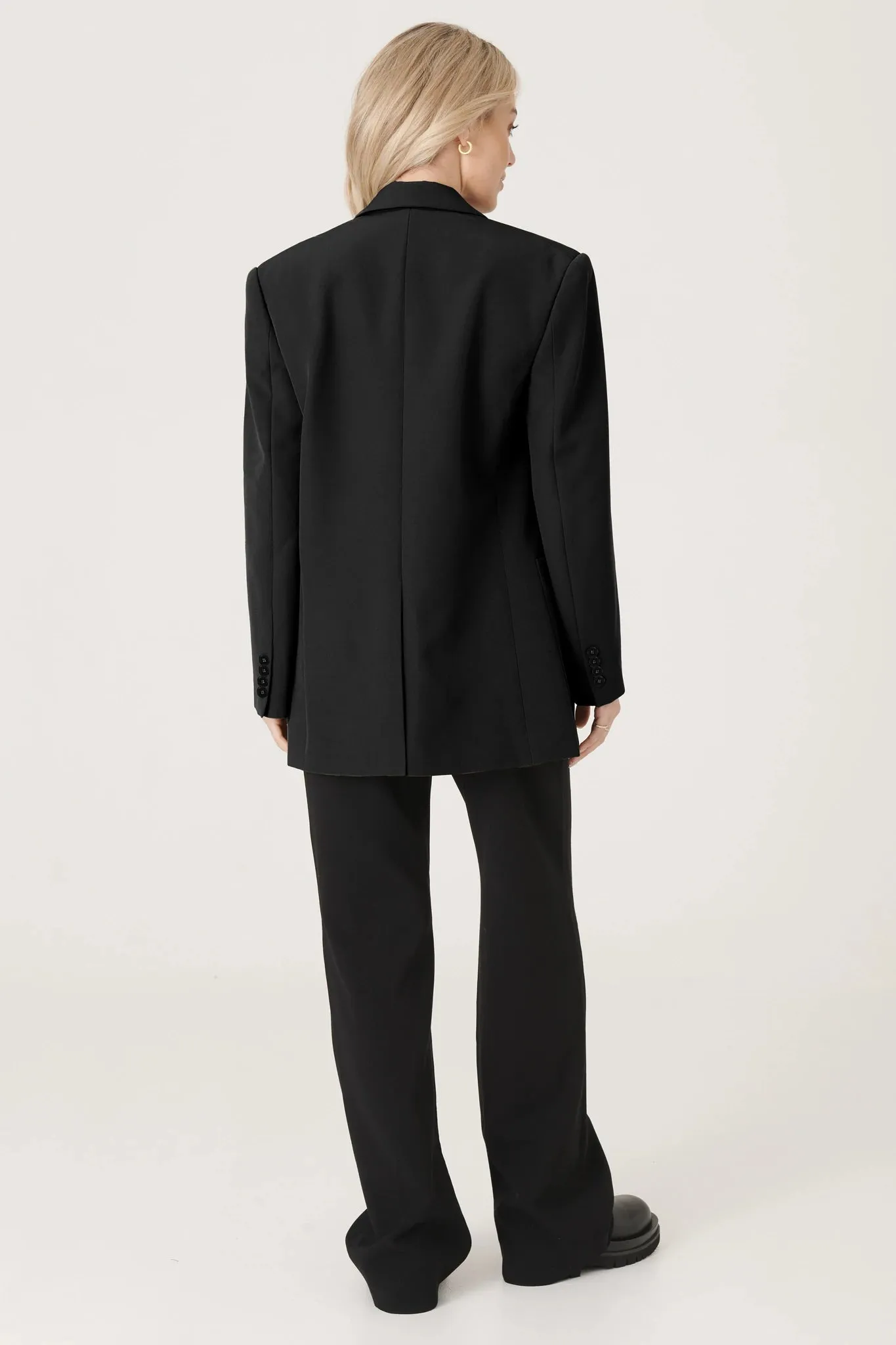 Henley Blazer Black
