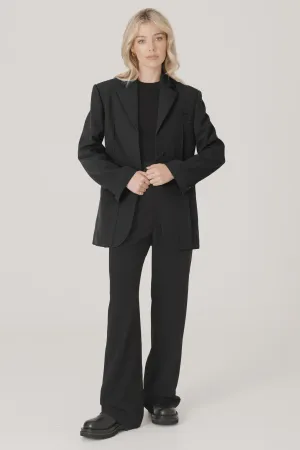 Henley Blazer Black