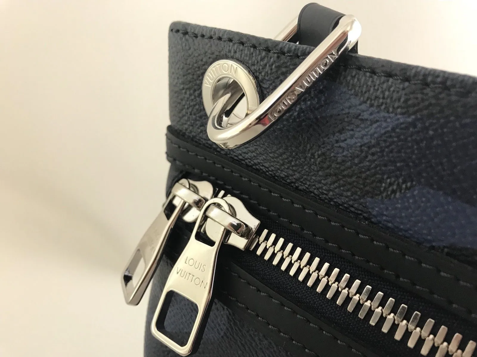 Hunter Messenger Damier Cobalt Blue Camo