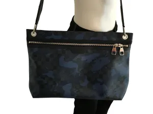 Hunter Messenger Damier Cobalt Blue Camo