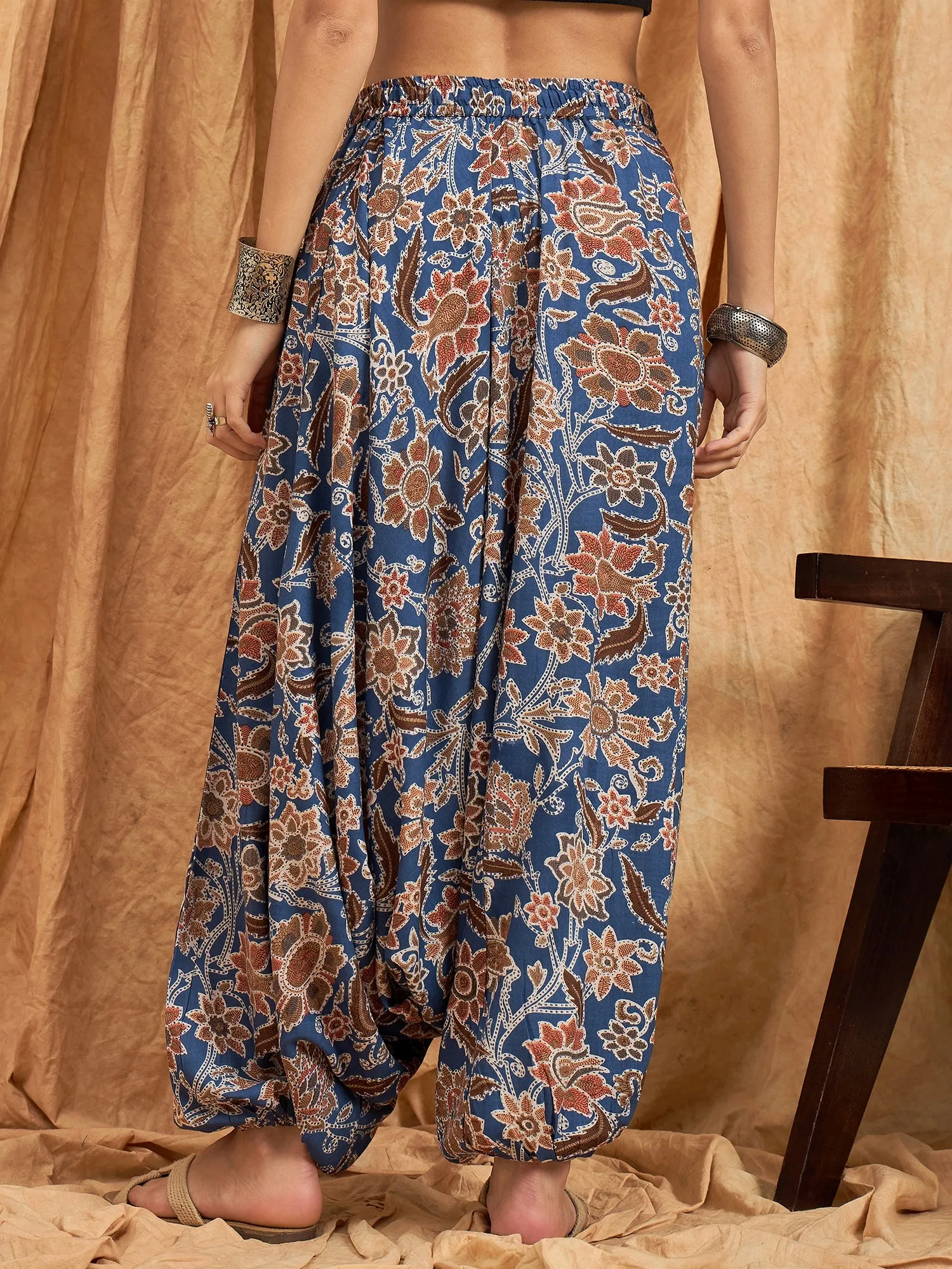 Indigo Big Jaal Harem Pant