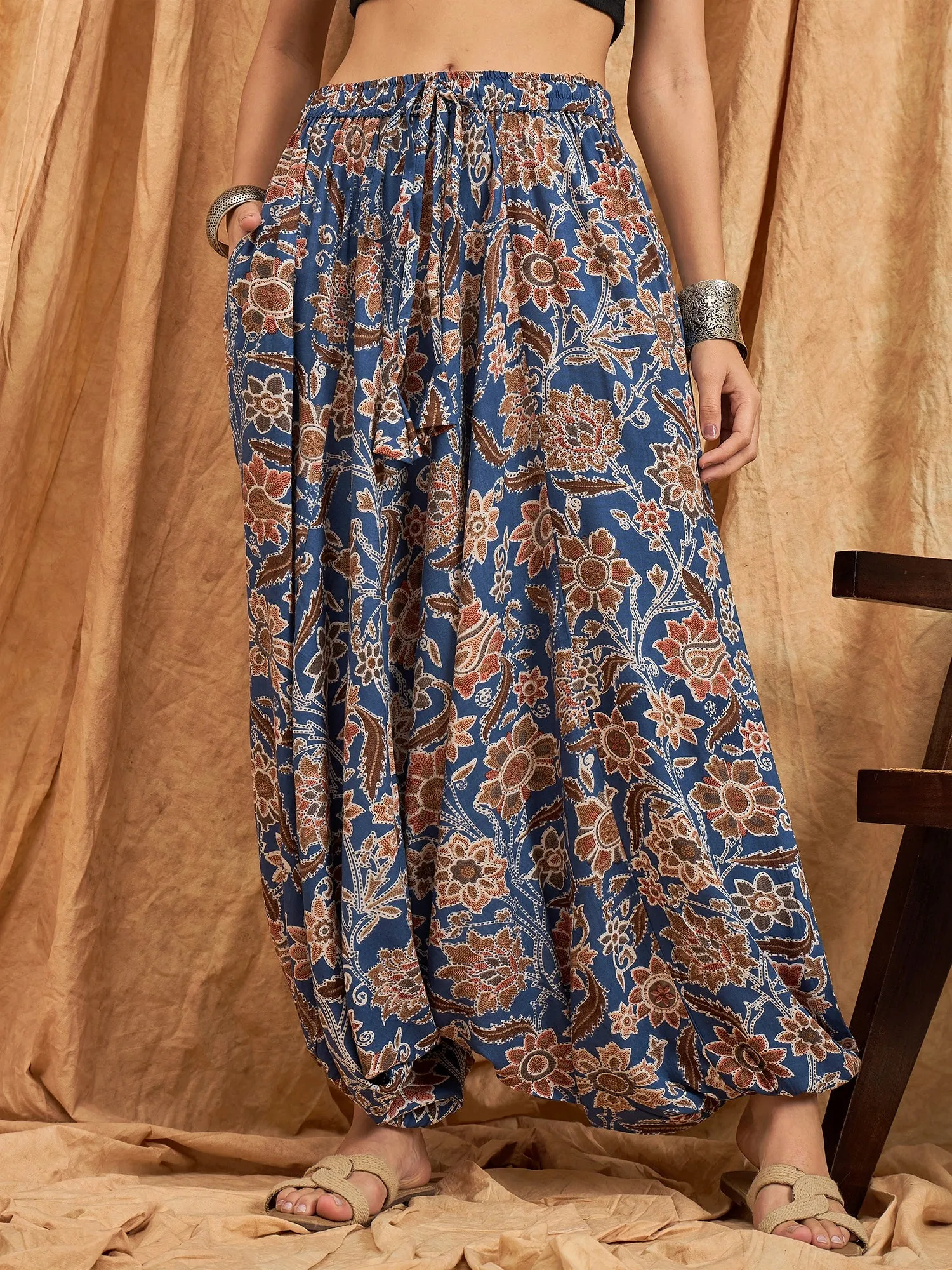 Indigo Big Jaal Harem Pant