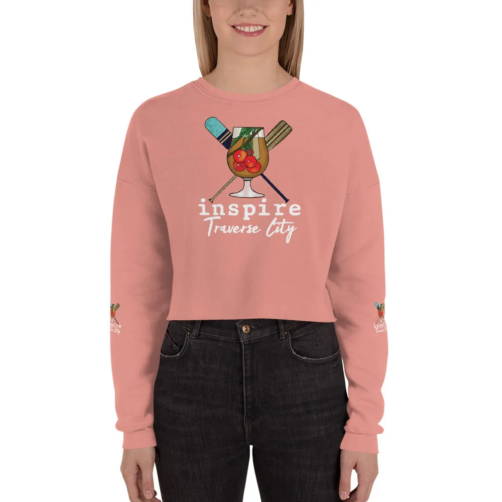 inspire Traverse City Crop Sweatshirt