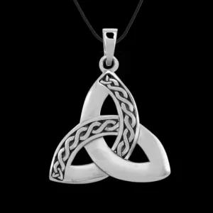 Irish Infinity Knots Trinity Triquetra Knot 925 Sterling silver Pendant