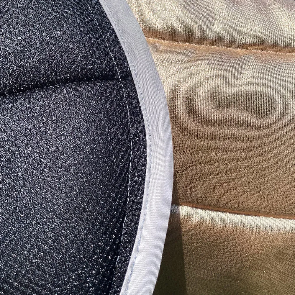 Jumping AP Saddle Pad Rose Gold Metallic