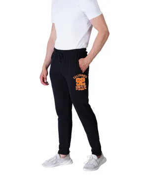 Kart Black Men's Printed Track Pants | Black Color Track Pant | Black - 92