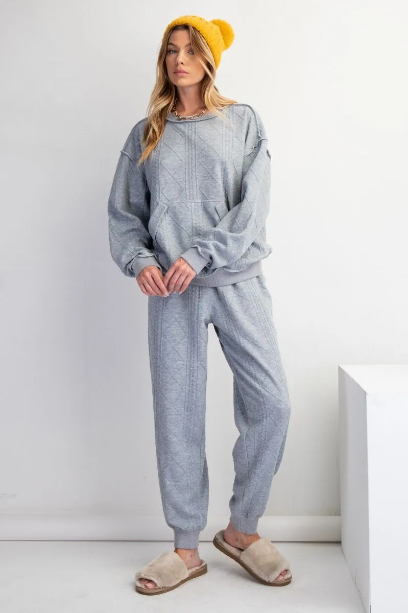 Kenzie Luxe Textured Pullover