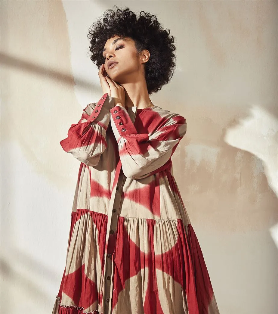 Khara Kapas  I  San Antonio Ruby Dress