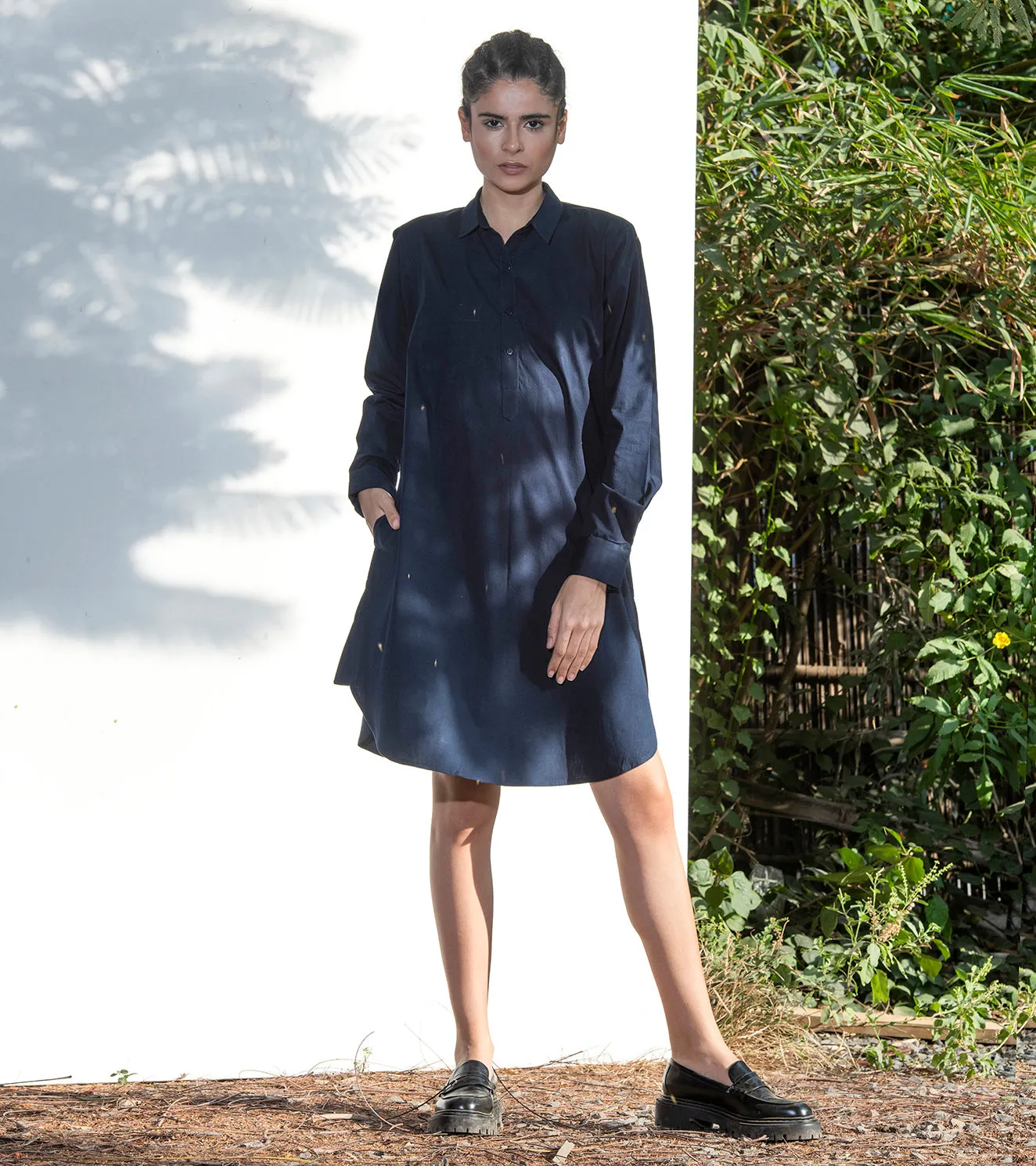 Khara Kapas Wind Struck A-Line Dress