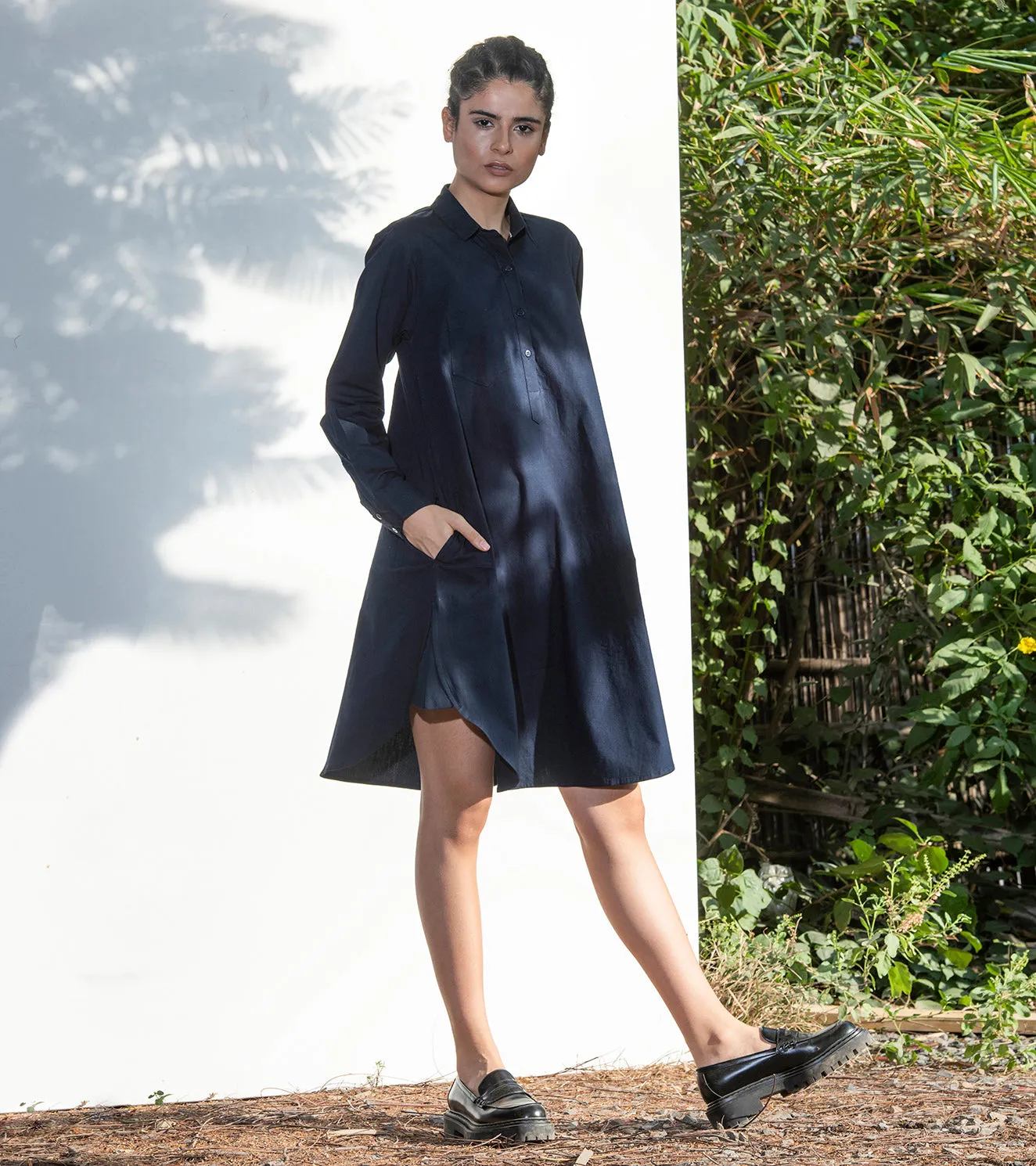 Khara Kapas Wind Struck A-Line Dress