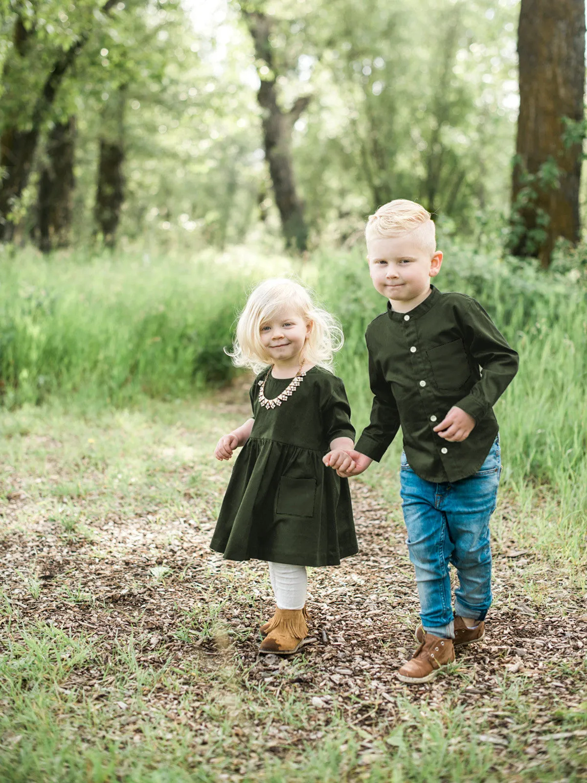 Kid's Fit & Flare Dress