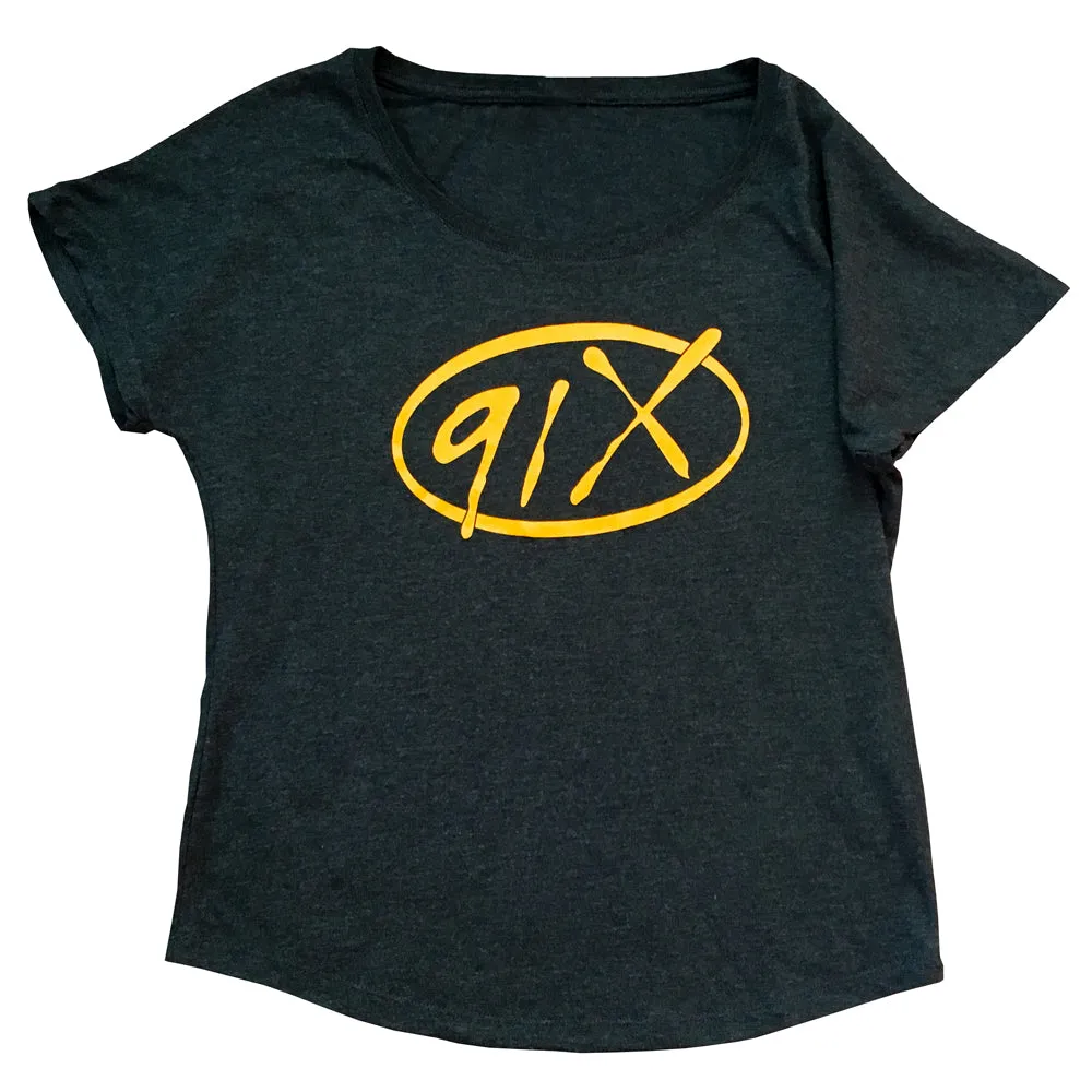 Ladies 91X Logo T