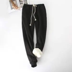 Lambskin Elastic Pants