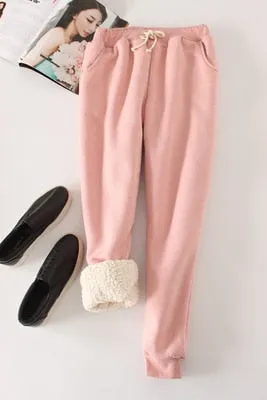 Lambskin Elastic Pants