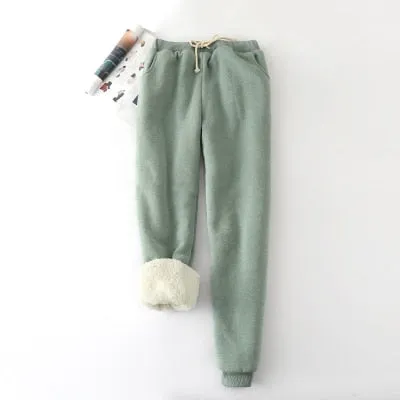 Lambskin Elastic Pants