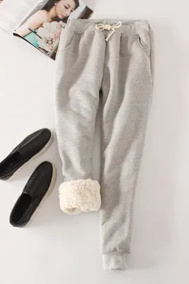 Lambskin Elastic Pants
