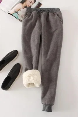 Lambskin Elastic Pants