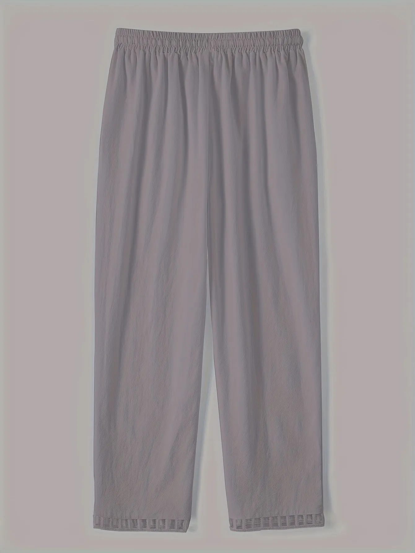 Lena - Contrast Trim Cropped Pants