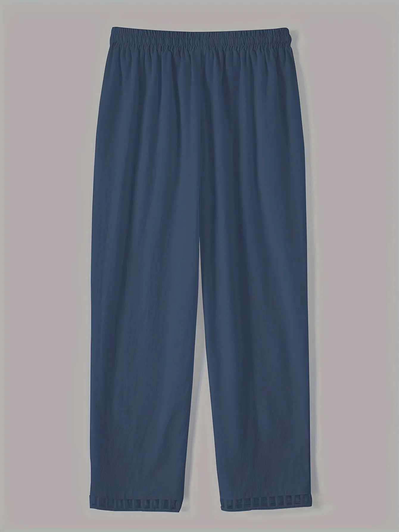 Lena - Contrast Trim Cropped Pants