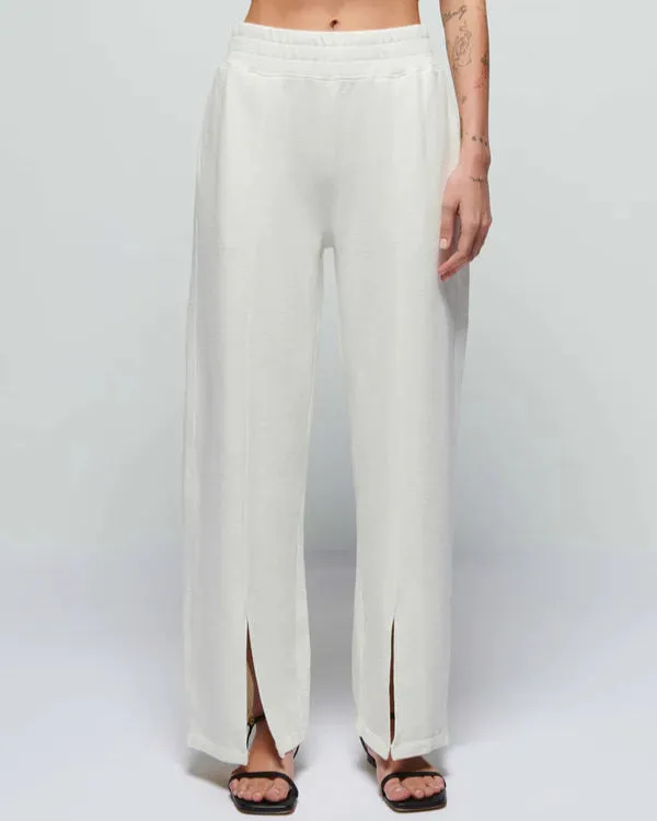 Lincoln Front Slit Knit Pant