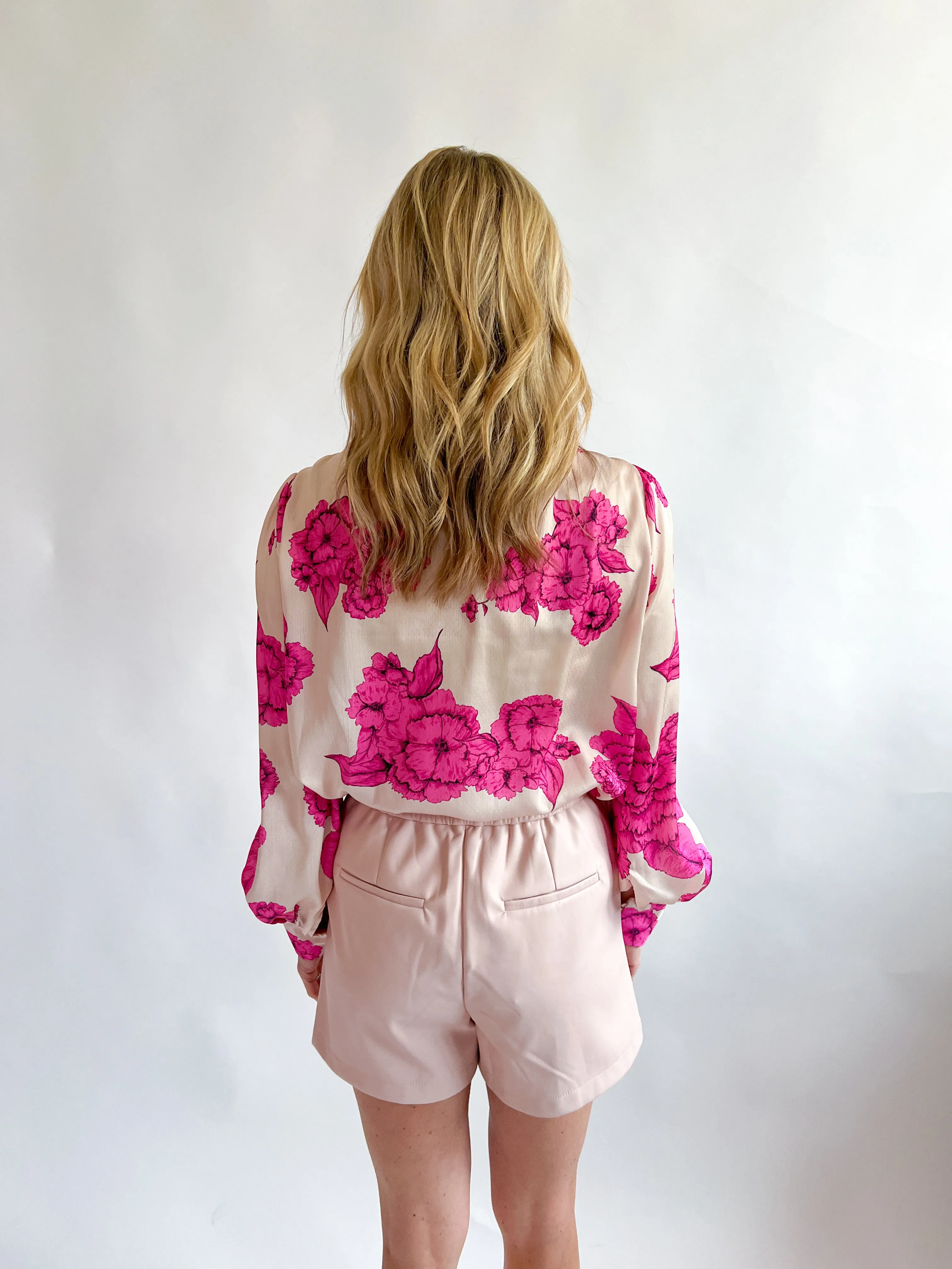 Low Stand-Up Collar Top