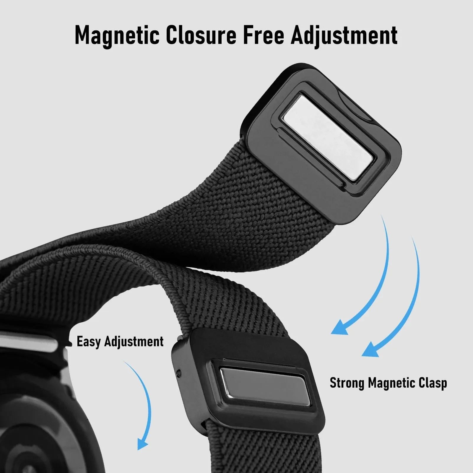 Magnetic Nylon Sports Watch Band For Samsung