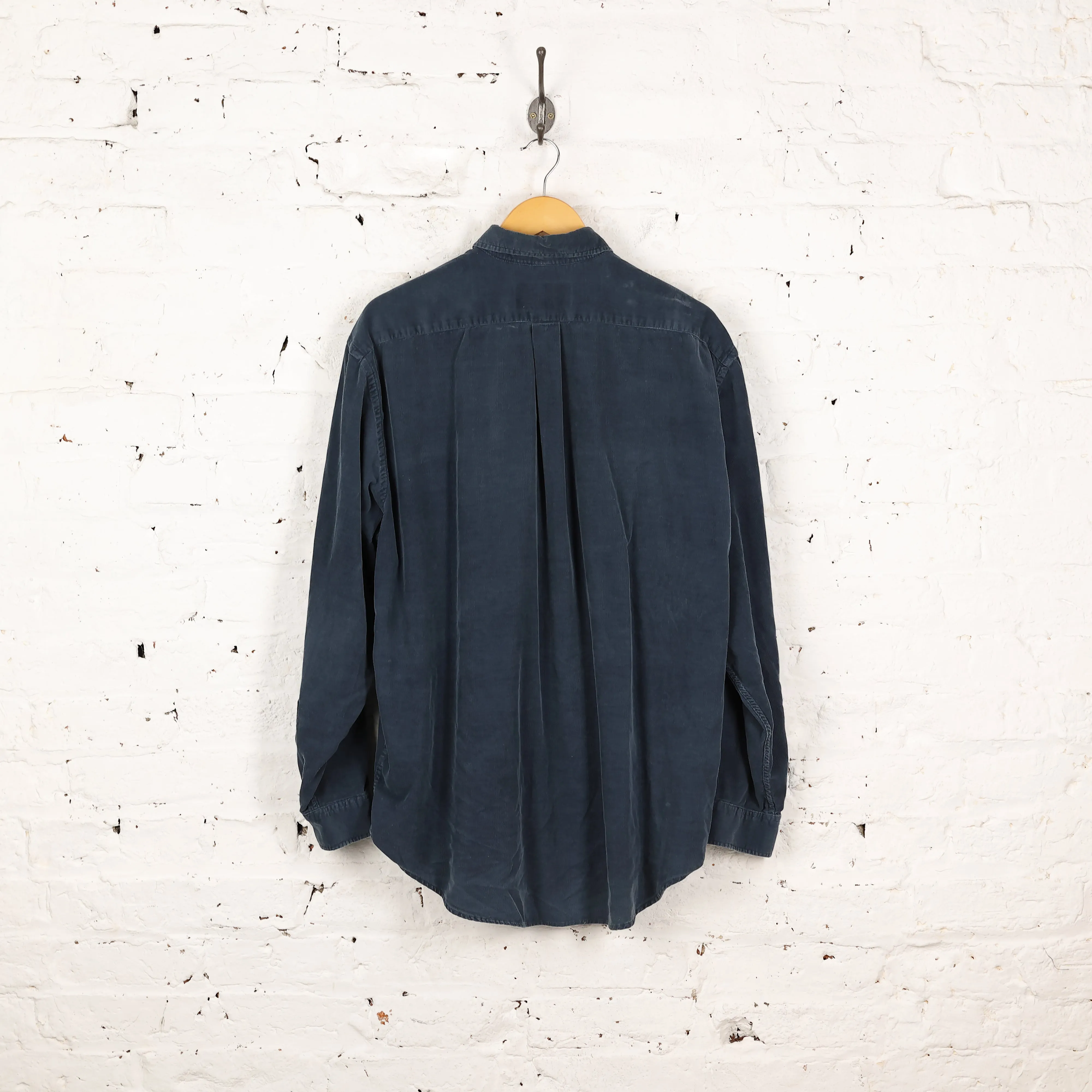 Marlboro Classics Corduroy Shirt - Blue - XL