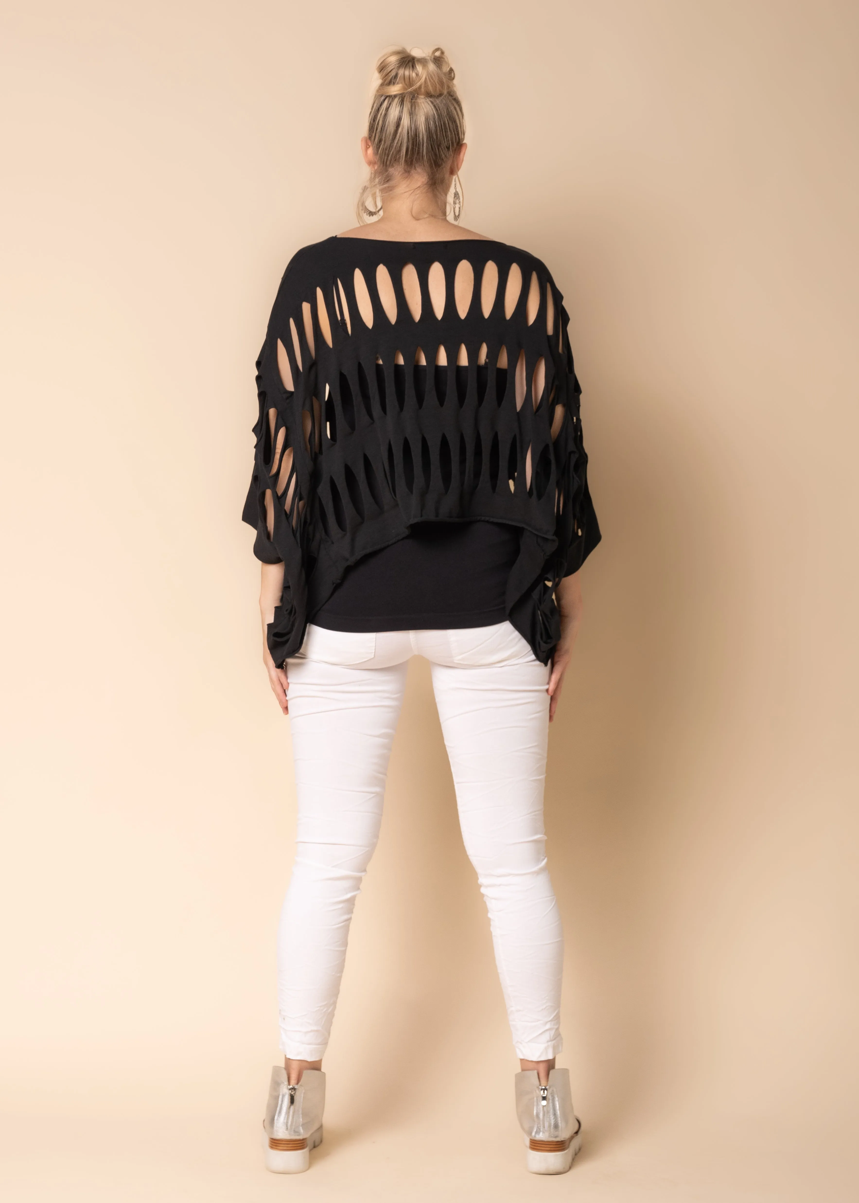 Marlie Cotton Top in Onyx