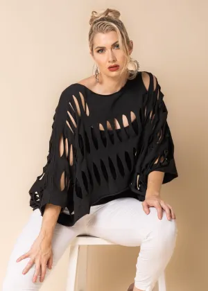 Marlie Cotton Top in Onyx