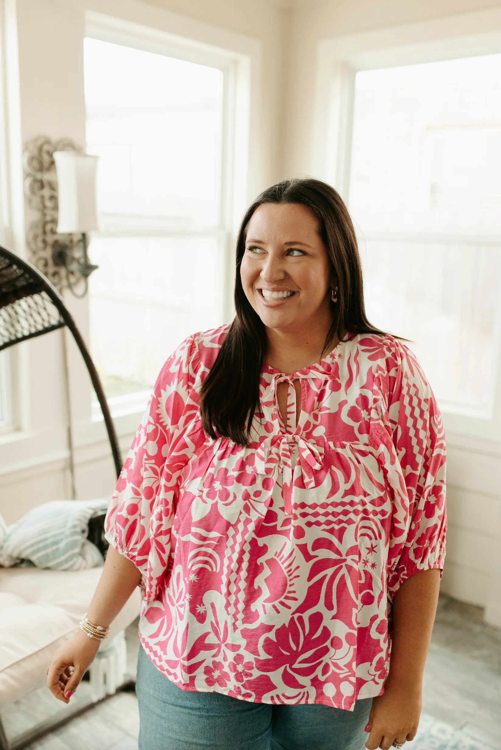 Melissa Printed Top