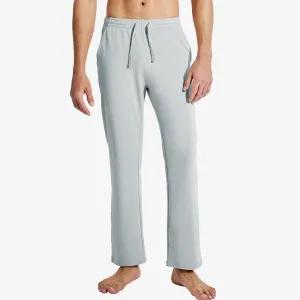 Men's Cotton Sweatpants with Pockets Sports Knit Pants