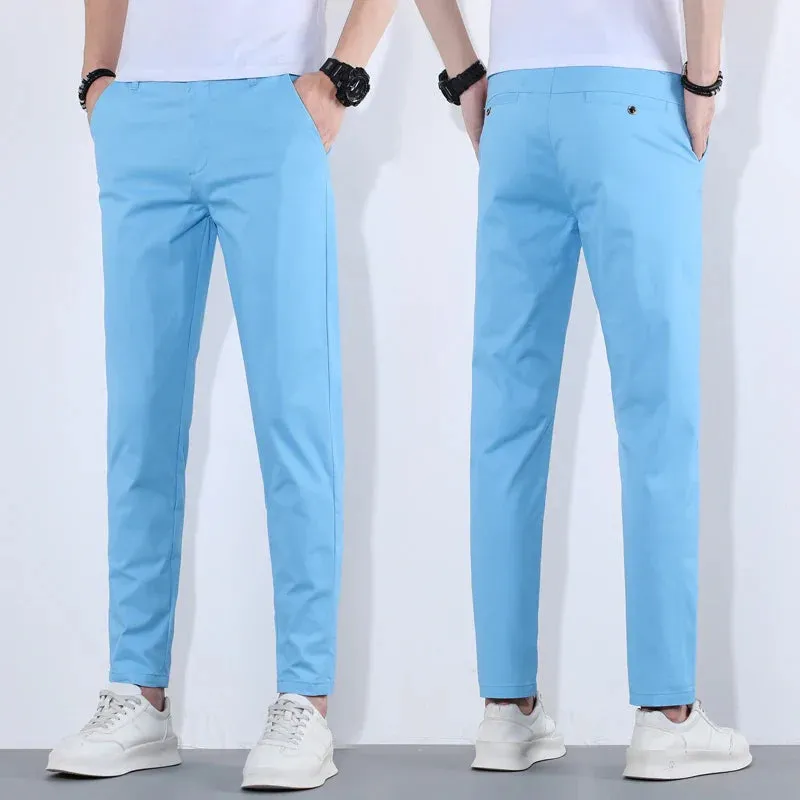 Men's Pants Summer Casual Pant Men's Clothing High Quality Thin Pants Cotton