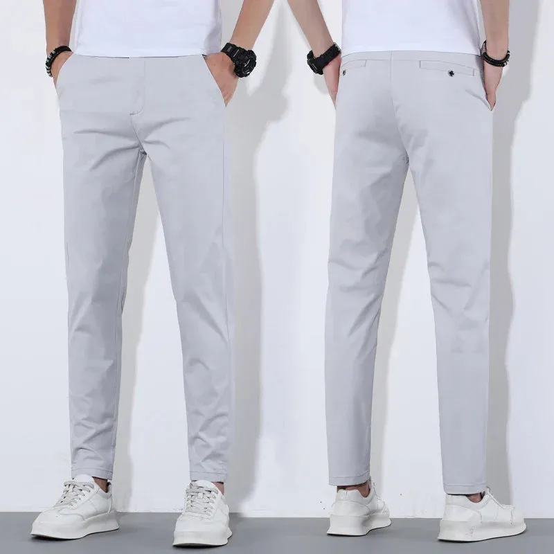 Men's Pants Summer Casual Pant Men's Clothing High Quality Thin Pants Cotton