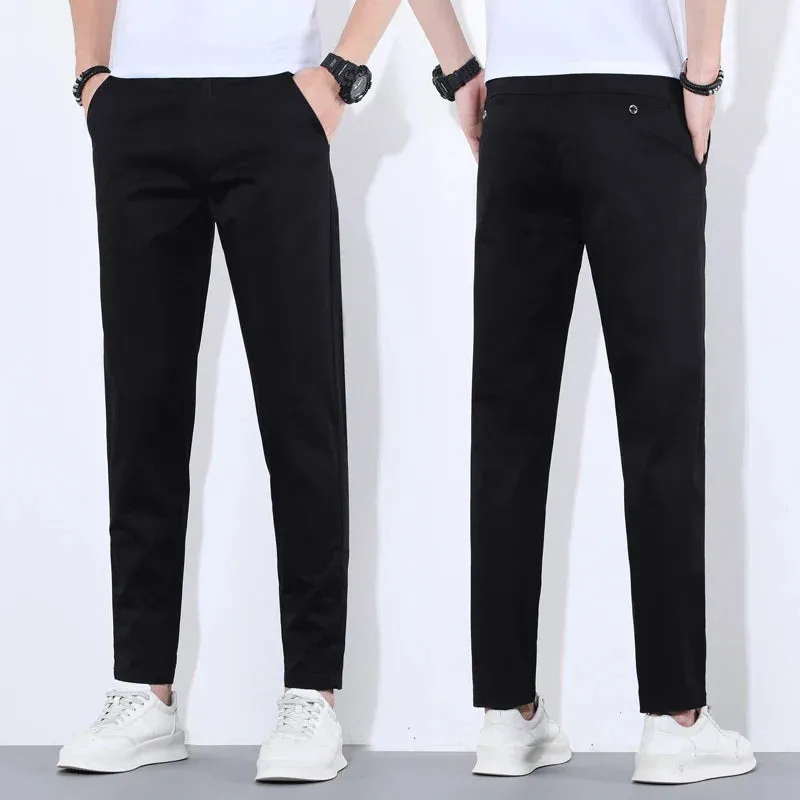 Men's Pants Summer Casual Pant Men's Clothing High Quality Thin Pants Cotton