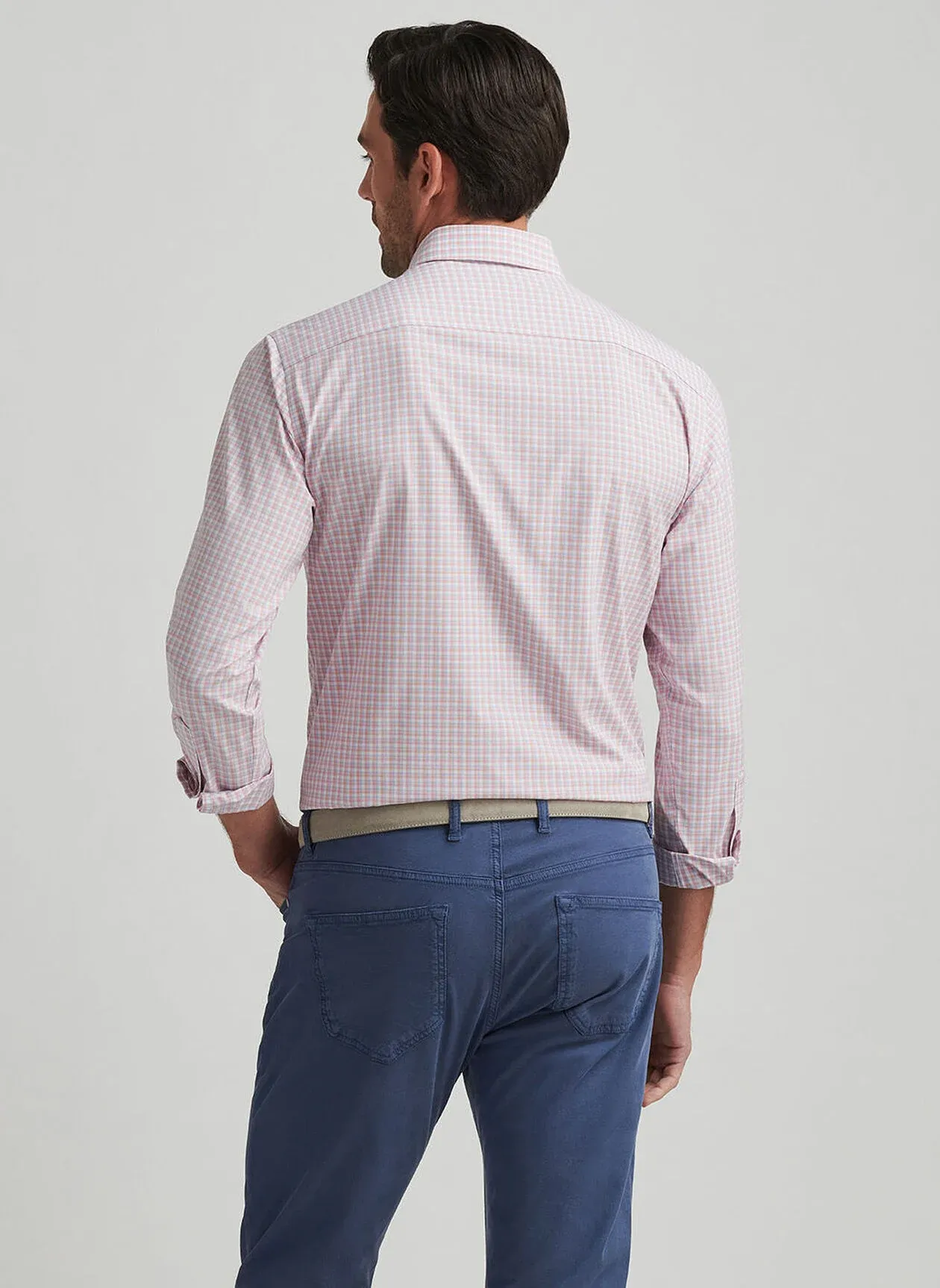 MINGUS PERFORMANCE POPLIN SHIRT - PINK CREPE