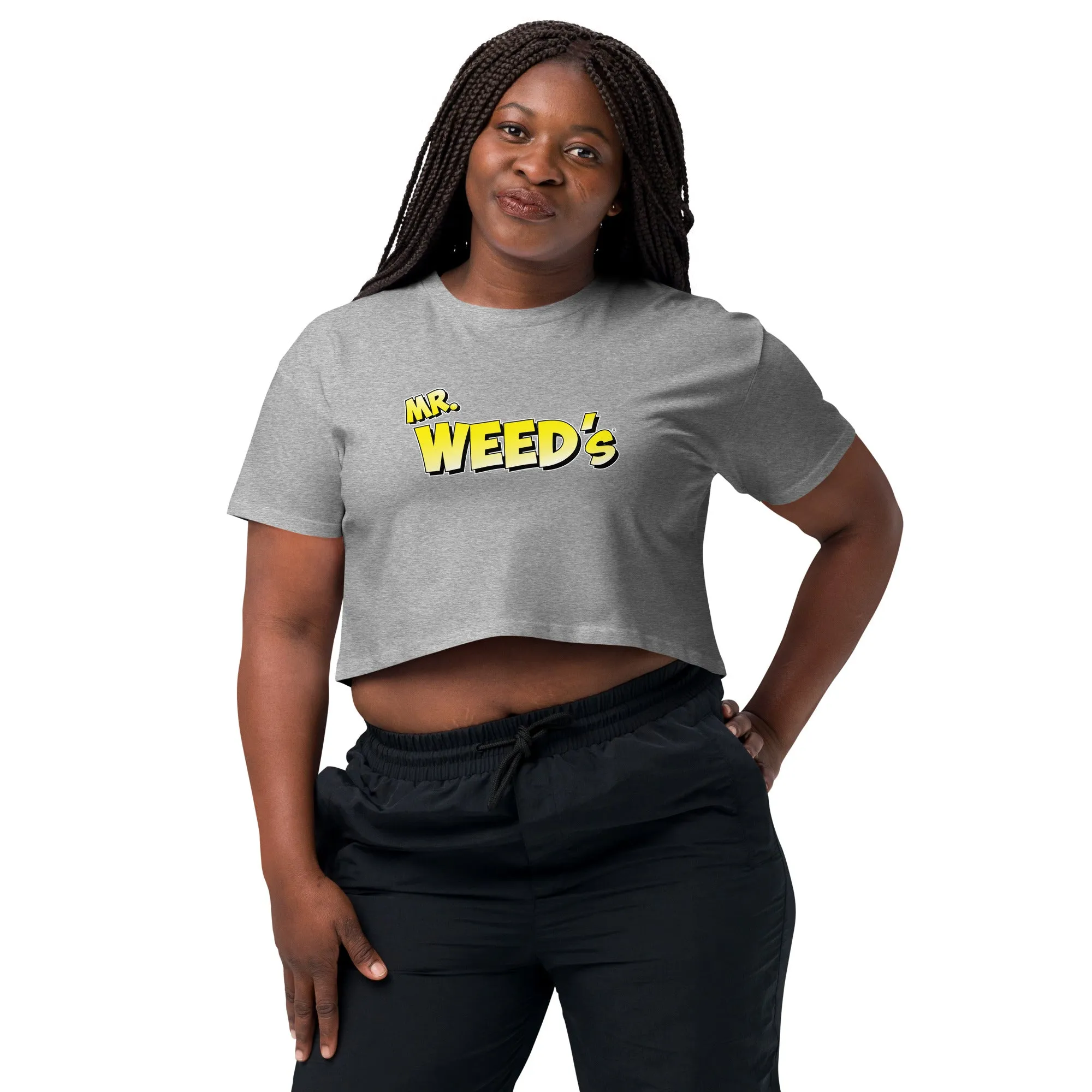 Mr. Weed's: Words Only (Crop top)