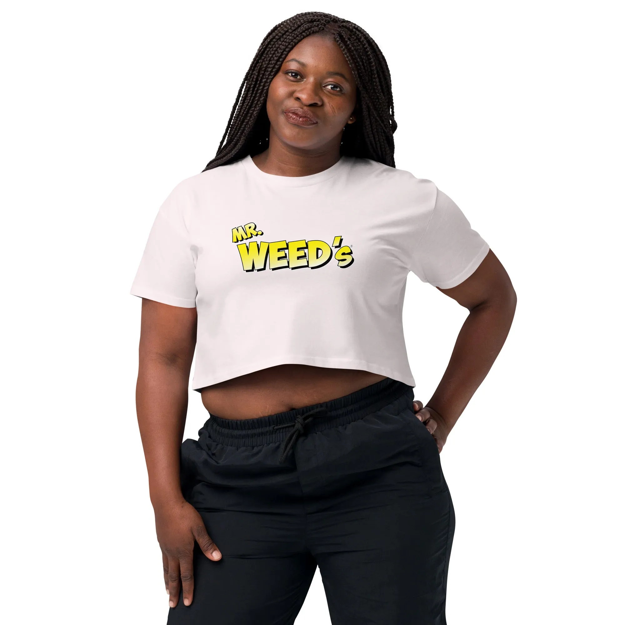 Mr. Weed's: Words Only (Crop top)