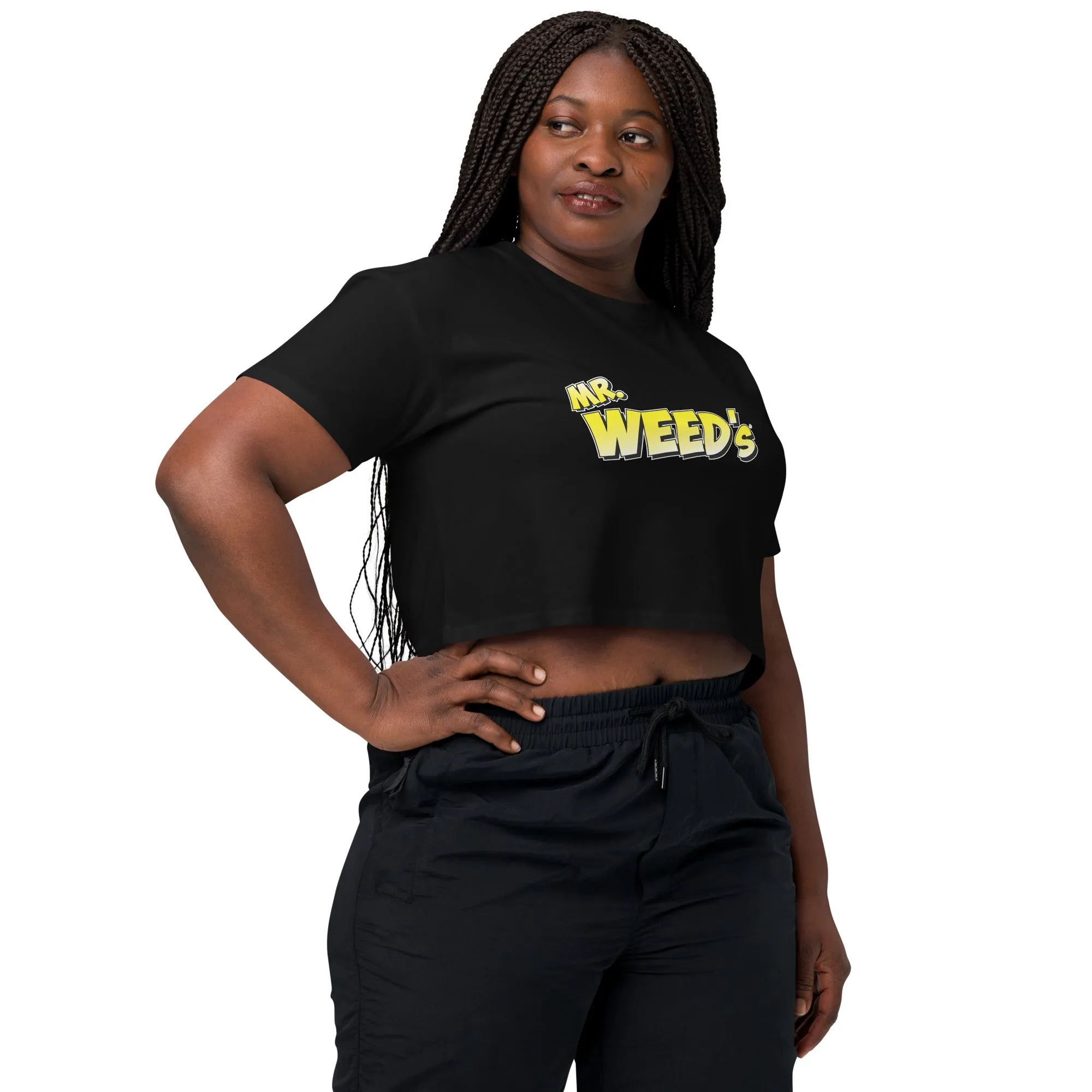 Mr. Weed's: Words Only (Crop top)