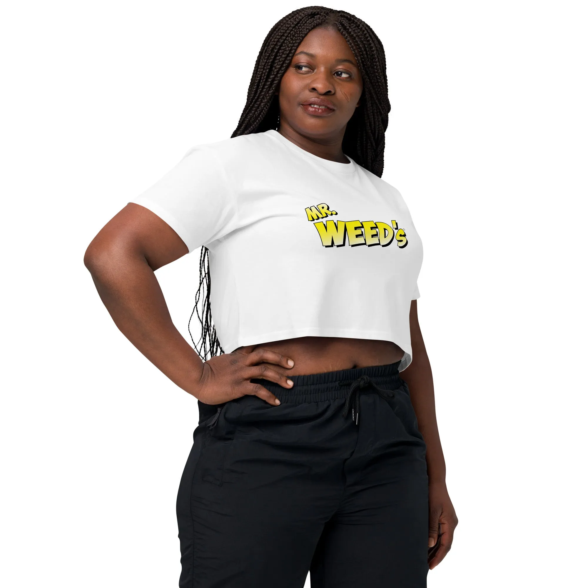 Mr. Weed's: Words Only (Crop top)