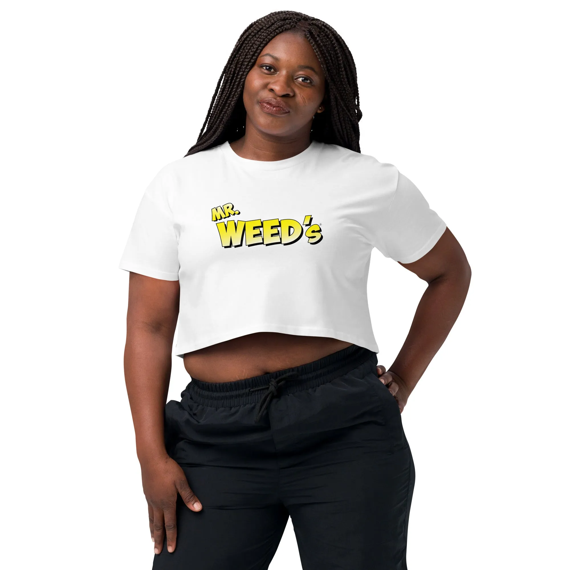 Mr. Weed's: Words Only (Crop top)